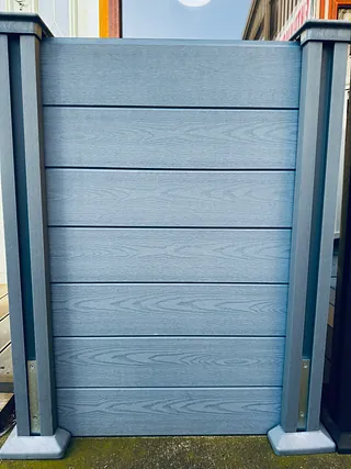 Light Grey Fence Panel