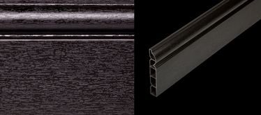 Foiled Black Ash Skirting