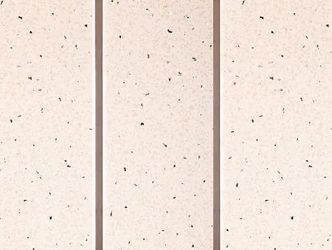 Beige Sparkle Twin Silver Strip