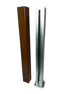 Galvanised Steel Post and Sleeve